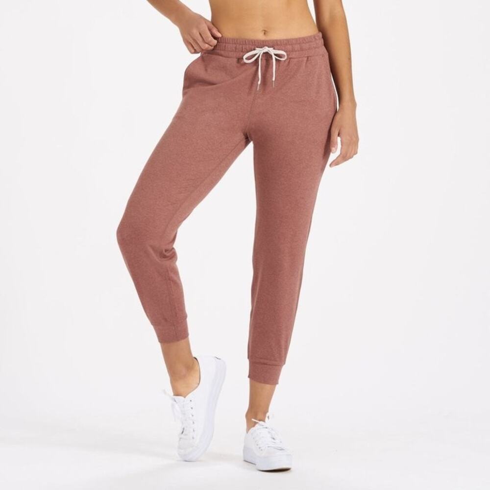 Vuori Ponto Performance Jogger Womens
Terracotta Heather Knit Athletic Pants LG